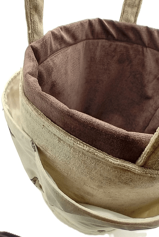 Large Bucket Bag Horse and Pony for Hobby Crafts Knitting Crochet and Multipurpose Storage