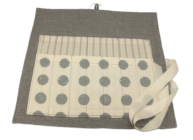 Storage Wrap Craft Tools Crochet Hooks Knitting Needles Pencil case Artist Paint Brush Roll